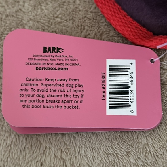 Bark boot scoot boogie medium dog toy cowboy boot New - Picture 7 of 8